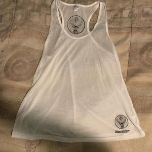 Jäegermeister L burnout tank top NWOT